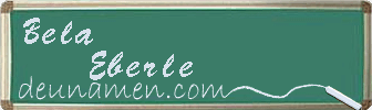 Bela Eberle Visitenkarte